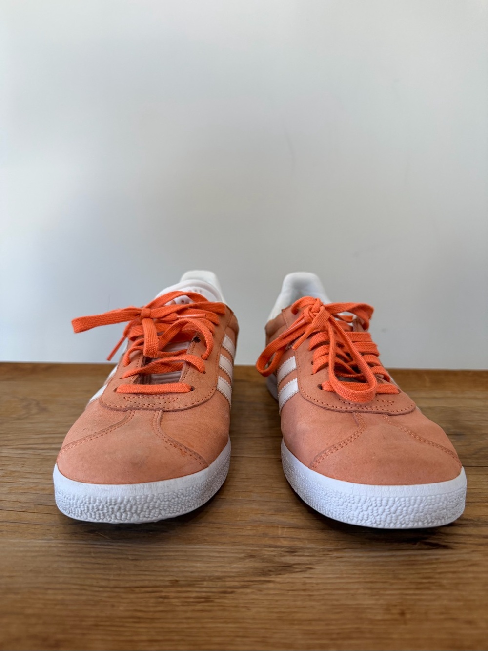 Adidas Gazelle Solar Orange Coral Tennis Shoe Sneakers Athletic Women’s 8 - Picture 3 of 8